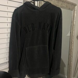 Old Navy Men's Charcoal Hoodie